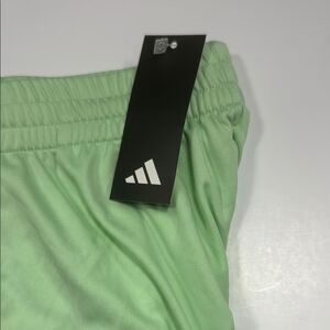 Adidas Light Green Athletic Shorts